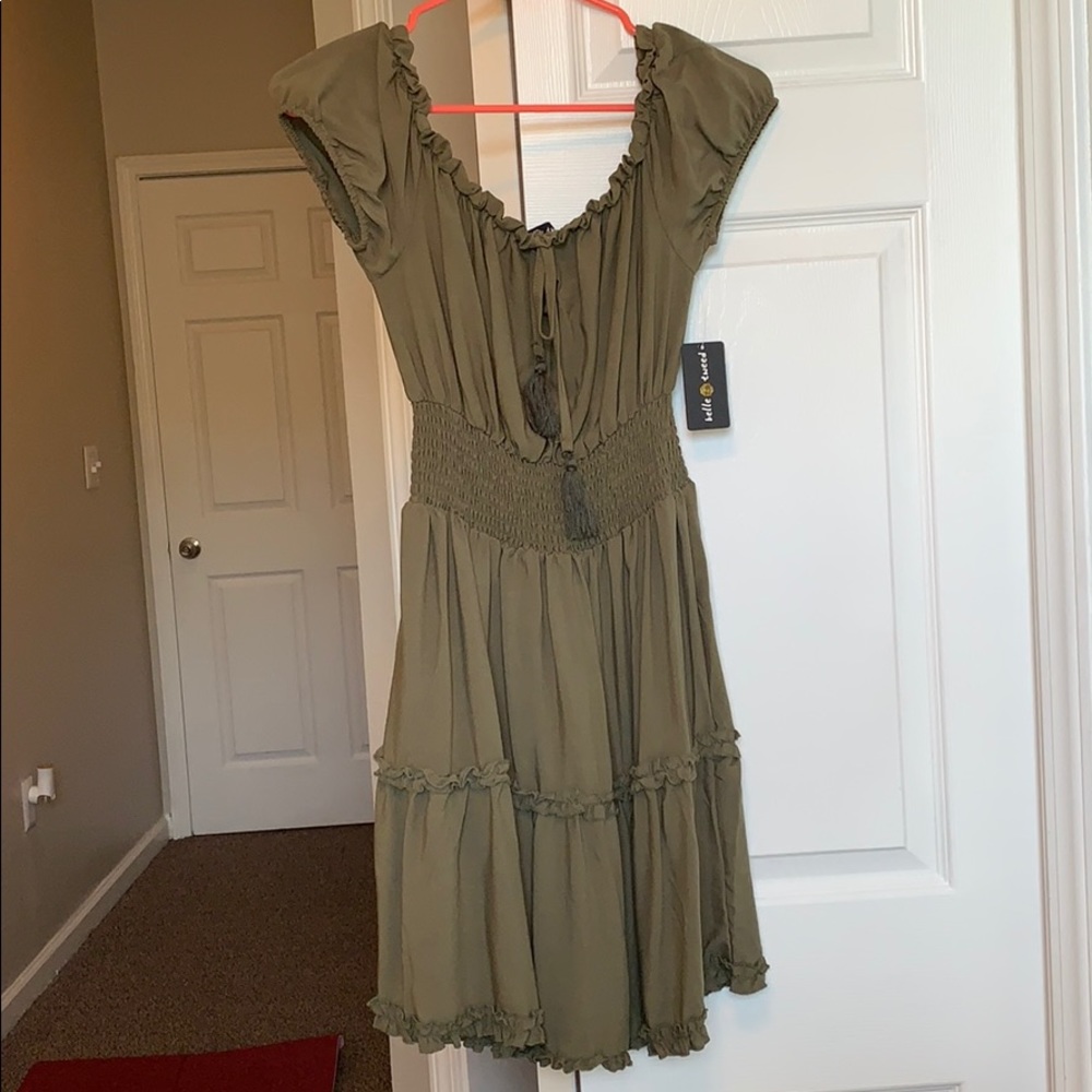 Off the shoulder dress